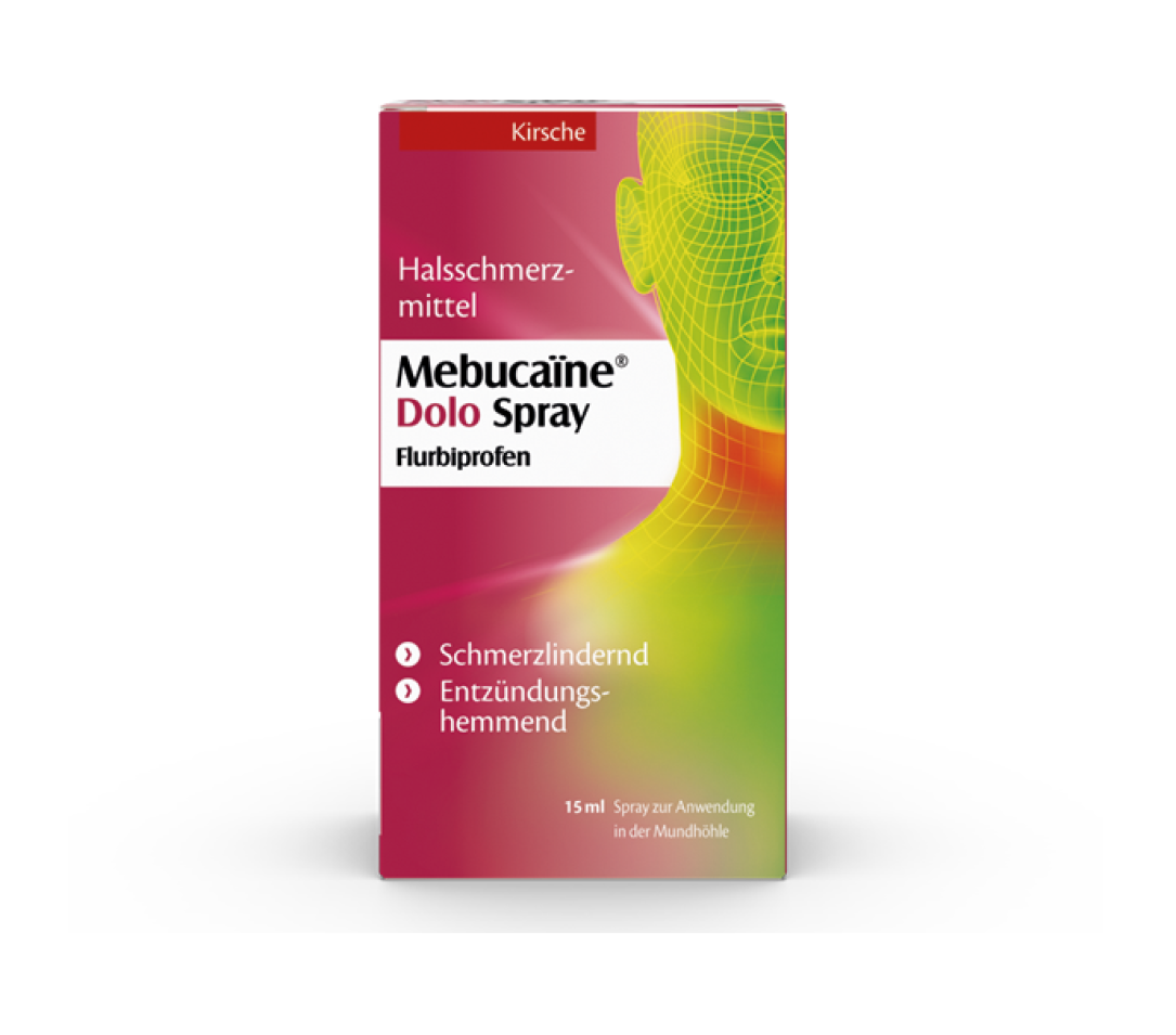 Mebucaïne Dolo Spray Verpackung