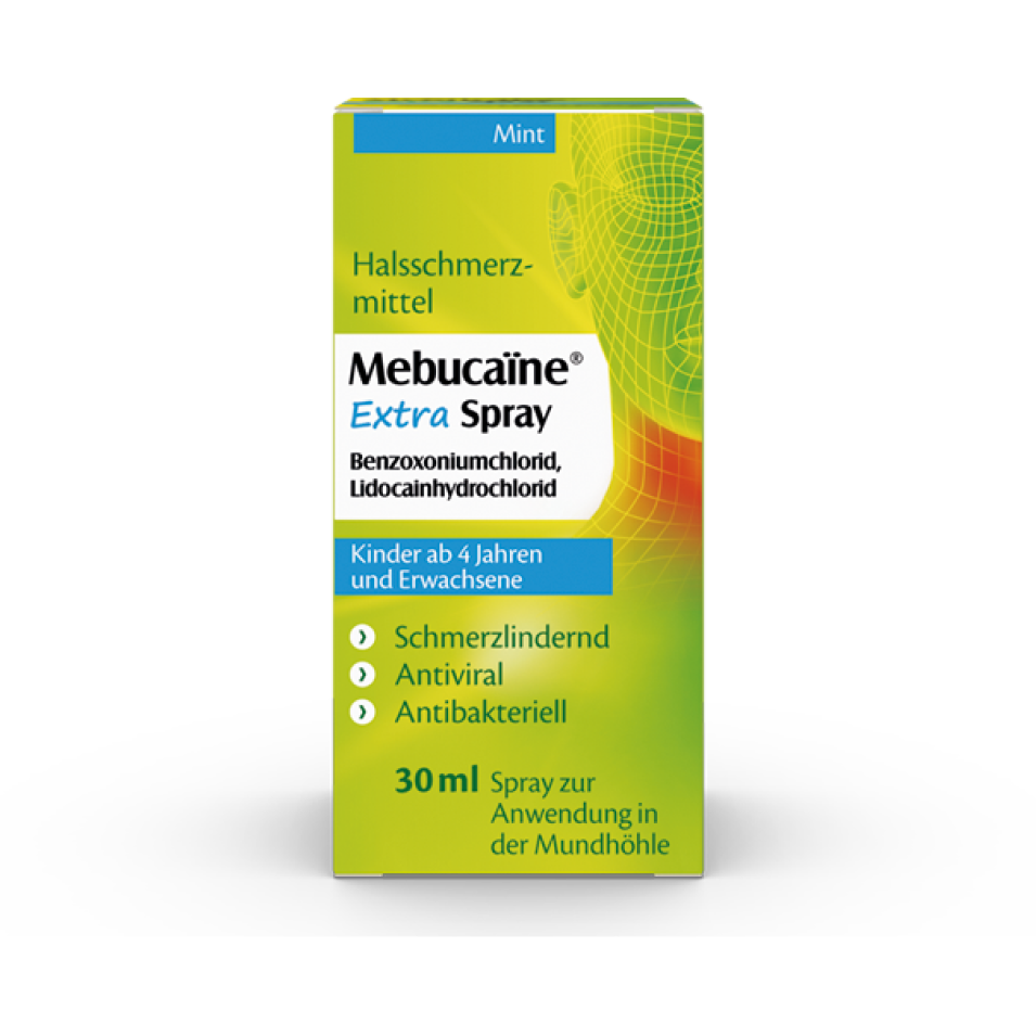 Mebucaïne Dolo Spray Verpackung