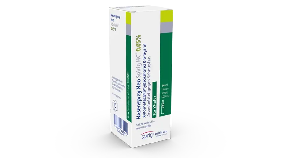 Nasenspray NEO Spirig HC® 0.05% Packung